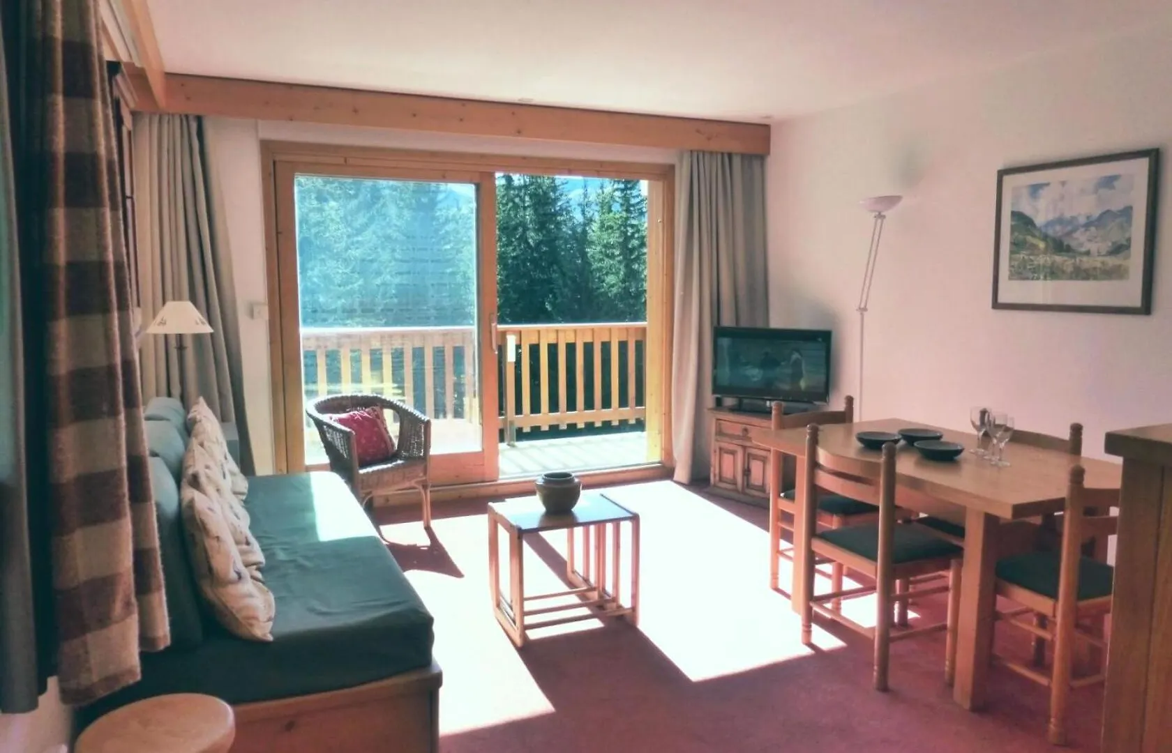 Residence Les Dauphinelles - 2 Pieces Cabine Pour 4/6 Personnes Situe A Meribel Altiport Proche Des Pistes De Ski Et Du Golf Mae-2035 location