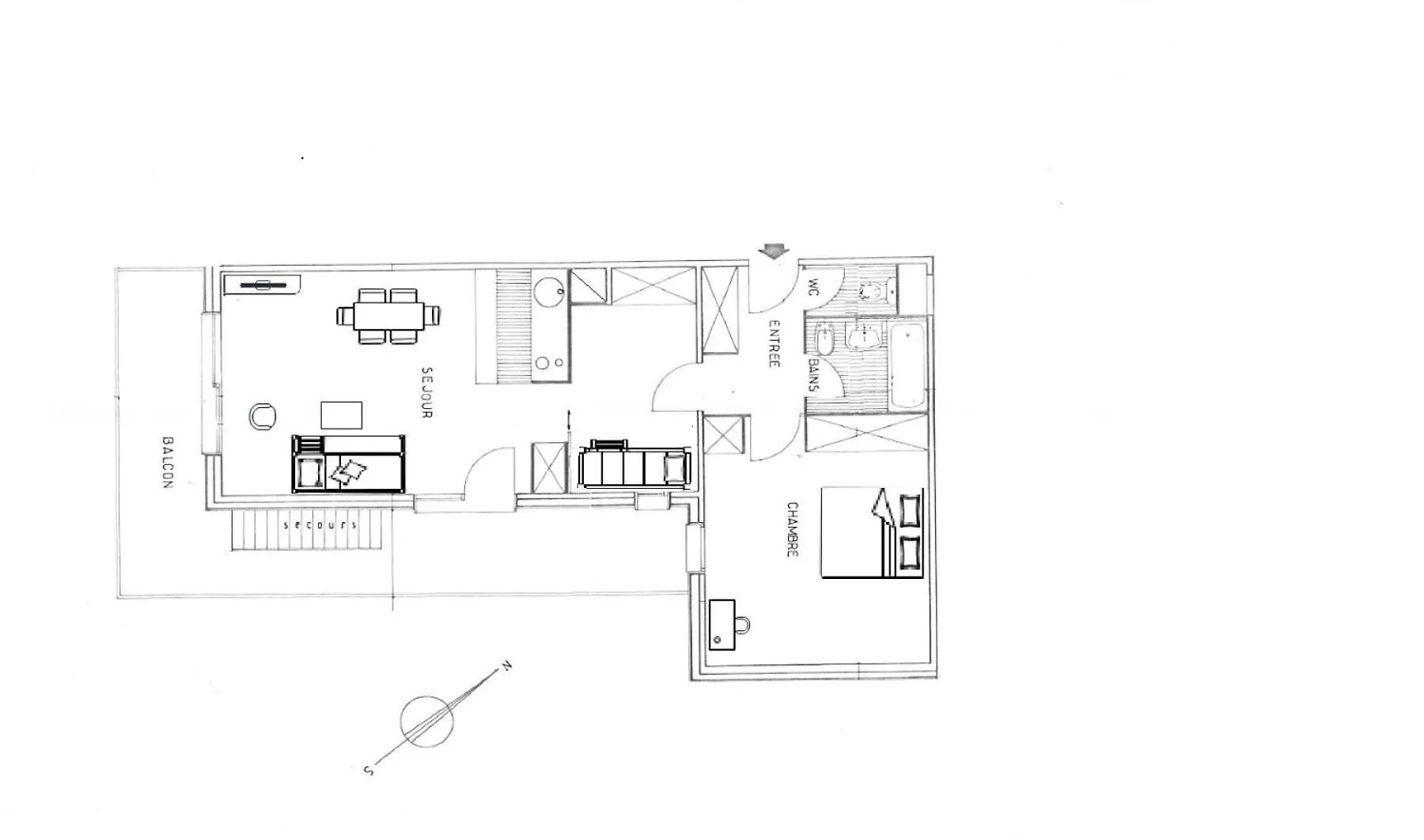 Residence Les Dauphinelles - 2 Pieces Cabine Pour 4/6 Personnes Situe A Meribel Altiport Proche Des Pistes De Ski Et Du Golf Mae-2035 Les Allues Apartment