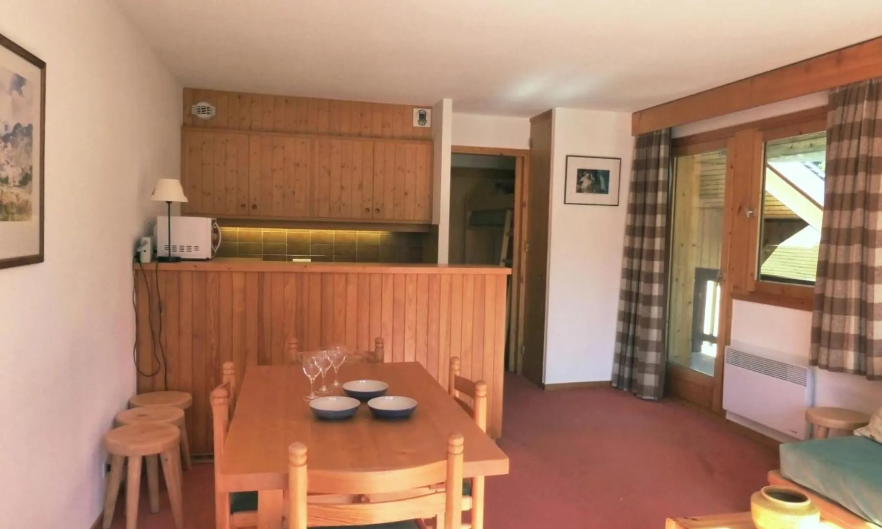 Residence Les Dauphinelles - 2 Pieces Cabine Pour 4/6 Personnes Situe A Meribel Altiport Proche Des Pistes De Ski Et Du Golf Mae-2035 Les Allues 0*,  France